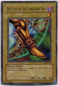 Left Leg of the Forbidden One [LOB-121] Ultra Rare | Fandemonia Ltd