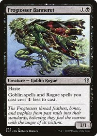 Frogtosser Banneret [Zendikar Rising Commander] | Fandemonia Ltd