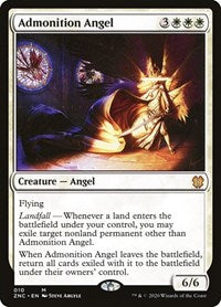 Admonition Angel [Zendikar Rising Commander] | Fandemonia Ltd