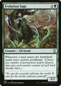 Evolution Sage [Zendikar Rising Commander] | Fandemonia Ltd