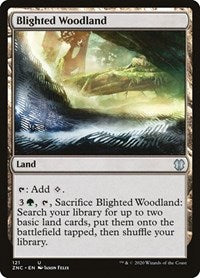 Blighted Woodland [Zendikar Rising Commander] | Fandemonia Ltd