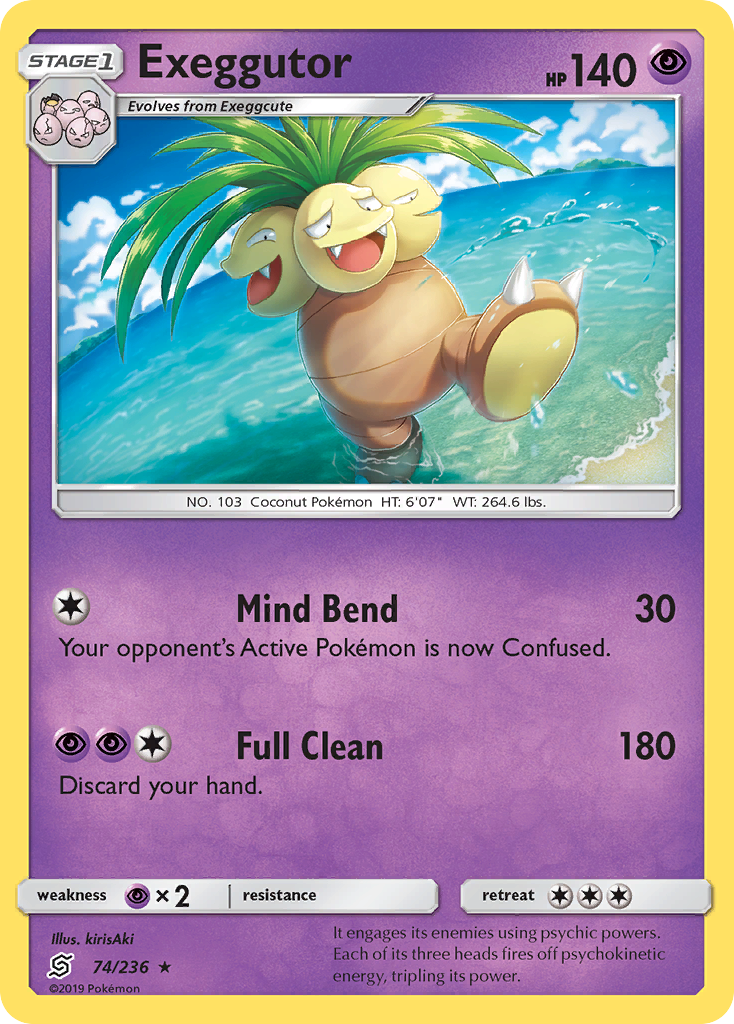 Exeggutor (74/236) [Sun & Moon: Unified Minds] | Fandemonia Ltd