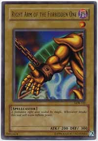 Right Arm of the Forbidden One [LOB-122] Ultra Rare | Fandemonia Ltd