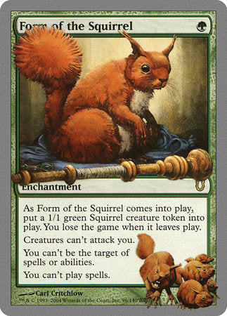 Form of the Squirrel [Unhinged] | Fandemonia Ltd