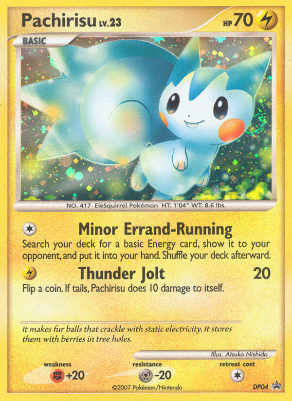 Pachirisu (DP04) [Diamond & Pearl: Black Star Promos] | Fandemonia Ltd