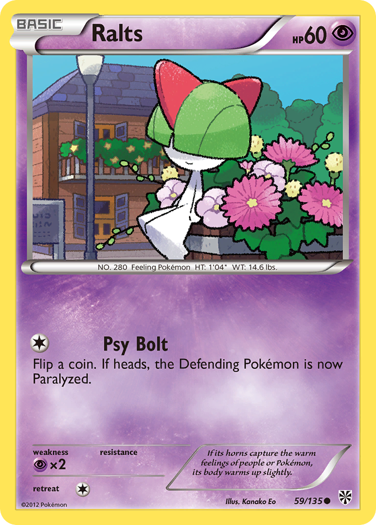 Ralts (59/135) [Black & White: Plasma Storm] | Fandemonia Ltd