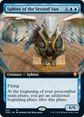 Sphinx of the Second Sun (Extended Art) [Commander Legends] | Fandemonia Ltd