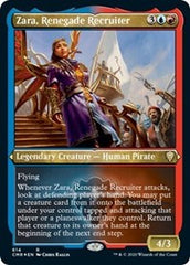 Zara, Renegade Recruiter (Foil Etched) [Commander Legends] | Fandemonia Ltd