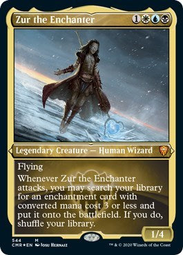 Zur the Enchanter (Foil Etched) [Commander Legends] | Fandemonia Ltd