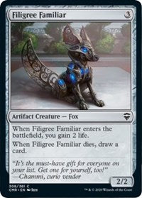 Filigree Familiar [Commander Legends] | Fandemonia Ltd