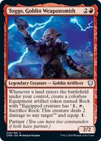 Toggo, Goblin Weaponsmith [Commander Legends] | Fandemonia Ltd