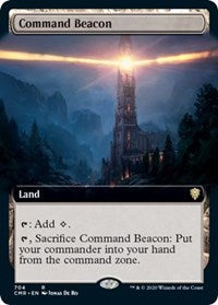 Command Beacon (Extended Art) [Commander Legends] | Fandemonia Ltd