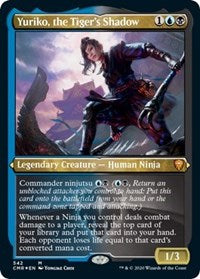 Yuriko, the Tiger's Shadow (Foil Etched) [Commander Legends] | Fandemonia Ltd