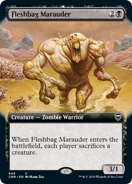 Fleshbag Marauder (Extended Art) [Commander Legends] | Fandemonia Ltd