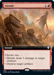 Abrade (Extended Art) [Commander Legends] | Fandemonia Ltd