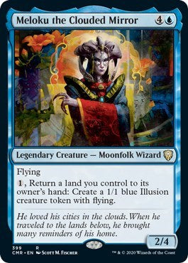 Meloku the Clouded Mirror [Commander Legends] | Fandemonia Ltd