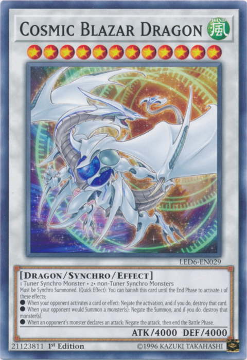 Cosmic Blazar Dragon [LED6-EN029] Common | Fandemonia Ltd