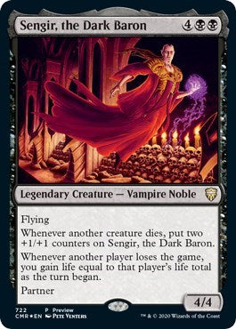 Sengir, the Dark Baron (Alternate Art) [Prerelease Cards] | Fandemonia Ltd