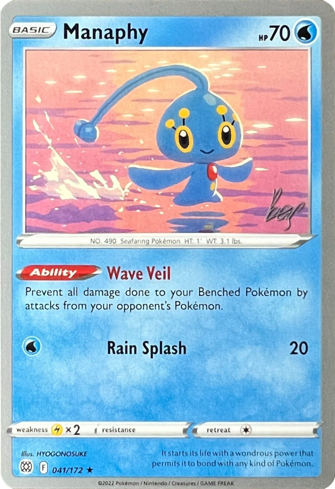 Manaphy (041/172) (Cheryl Again - Sebastian Lashmet) [World Championships 2022] | Fandemonia Ltd