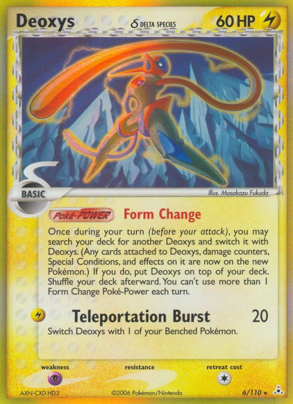 Deoxys (6/110) (Delta Species) [EX: Holon Phantoms] | Fandemonia Ltd