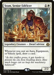 Sram, Senior Edificer [Aether Revolt Promos] | Fandemonia Ltd