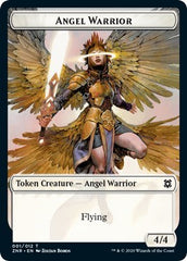 Angel Warrior // Shark Double-sided Token (Challenger 2021) [Unique and Miscellaneous Promos] | Fandemonia Ltd