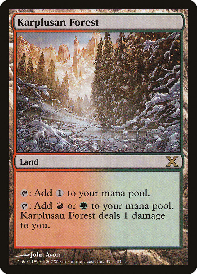 Karplusan Forest [Tenth Edition] | Fandemonia Ltd