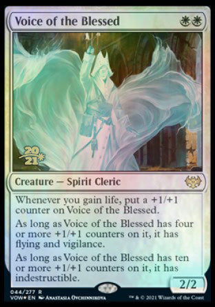 Voice of the Blessed [Innistrad: Crimson Vow Prerelease Promos] | Fandemonia Ltd