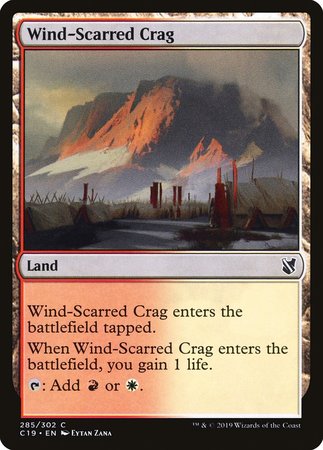 Wind-Scarred Crag [Commander 2019] | Fandemonia Ltd