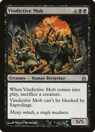 Vindictive Mob [Ravnica: City of Guilds] | Fandemonia Ltd