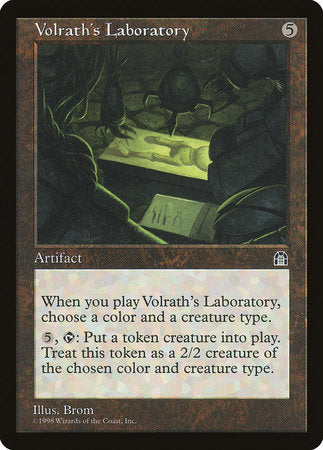 Volrath's Laboratory [Stronghold] | Fandemonia Ltd