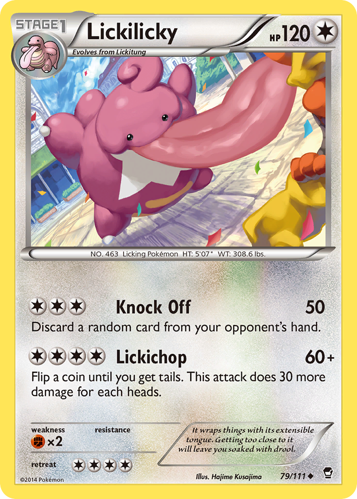 Lickilicky (79/111) [XY: Furious Fists] | Fandemonia Ltd