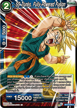 SS Trunks, Fully-Powered Fusion (BT14-044) [Cross Spirits] | Fandemonia Ltd