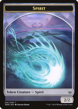 Spirit Token [War of the Spark Tokens] | Fandemonia Ltd