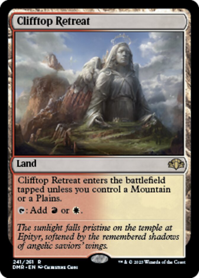 Clifftop Retreat [Dominaria Remastered] | Fandemonia Ltd