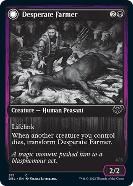 Desperate Farmer // Depraved Harvester [Innistrad: Double Feature] | Fandemonia Ltd