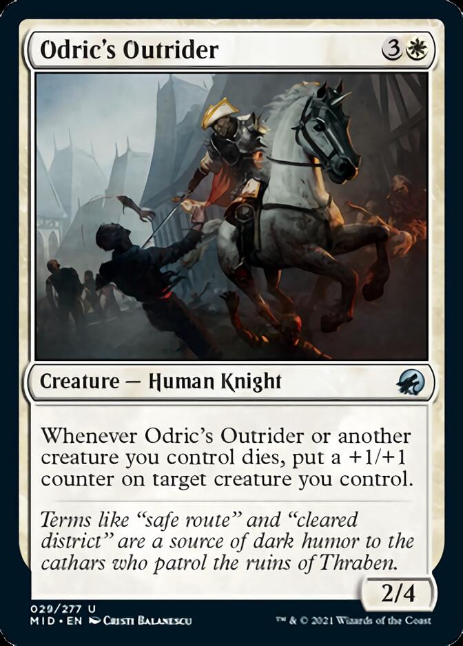 Odric's Outrider [Innistrad: Midnight Hunt] | Fandemonia Ltd