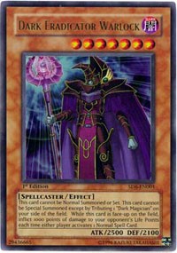 Dark Eradicator Warlock [SD6-EN001] Ultra Rare | Fandemonia Ltd