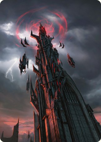 Barad-dur Art Card [The Lord of the Rings: Tales of Middle-earth Art Series] | Fandemonia Ltd