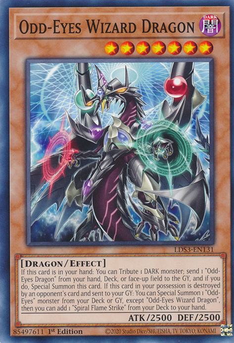 Odd-Eyes Wizard Dragon [LDS3-EN131] Common | Fandemonia Ltd