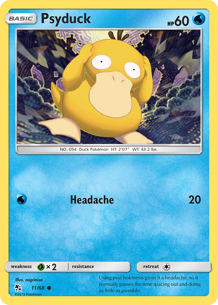 Psyduck (11/68) [Sun & Moon: Hidden Fates] | Fandemonia Ltd