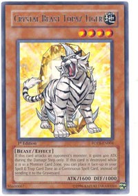 Crystal Beast Topaz Tiger [FOTB-EN004] Rare | Fandemonia Ltd