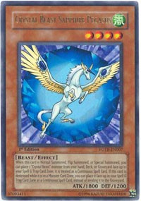 Crystal Beast Sapphire Pegasus [FOTB-EN007] Ultra Rare | Fandemonia Ltd