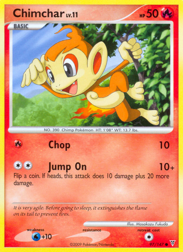 Chimchar (97/147) [Platinum: Supreme Victors] | Fandemonia Ltd