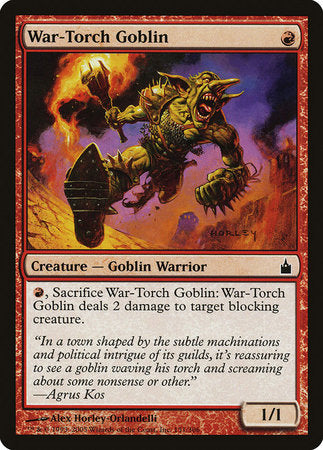 War-Torch Goblin [Ravnica: City of Guilds] | Fandemonia Ltd