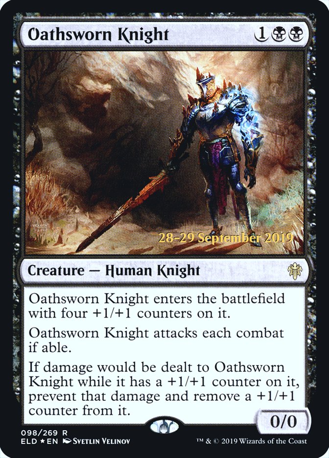 Oathsworn Knight  [Throne of Eldraine Prerelease Promos] | Fandemonia Ltd