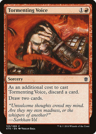 Tormenting Voice [Khans of Tarkir] | Fandemonia Ltd