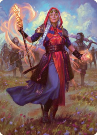 Jaya, Fiery Negotiator Art Card 1 [Dominaria United Art Series] | Fandemonia Ltd