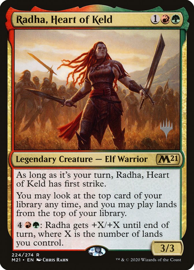 Radha, Heart of Keld (Promo Pack) [Core Set 2021 Promos] | Fandemonia Ltd