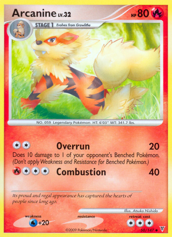 Arcanine (50/147) [Platinum: Supreme Victors] | Fandemonia Ltd